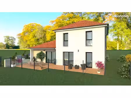 projet de construction d'une maison 97 m² avec terrain à pornic (44)