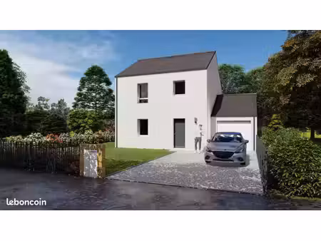 projet de construction d'une maison 88 m² avec terrain à suce-sur-erdre (44)