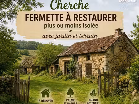 petit corps de ferme à rénover