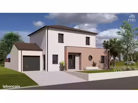 maison 125.66 m² avec terrain à thouare-sur-loire (44)
