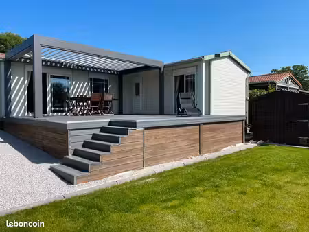 vend mobilhome avec son terrain