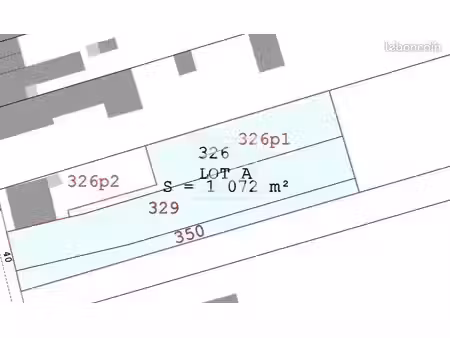terrain 1 071 m² hazebrouck