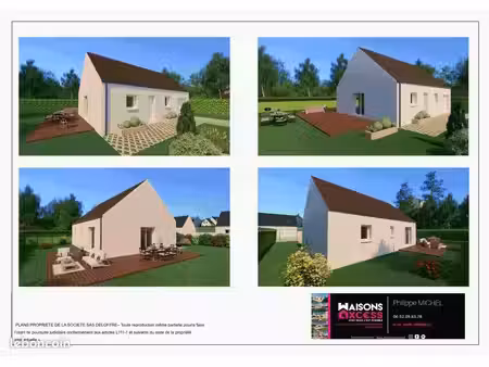 maison 4 pièces 70 m²