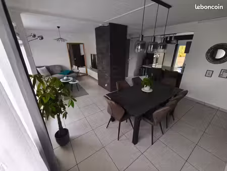 appartement 100m² - 4 chambres - jardin - garage