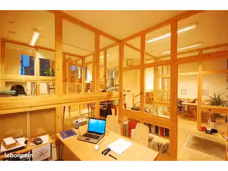 bureau fermé pour 1 ou 2 personnes  coworking viarme/hauts pavés