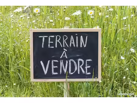 terrains bornés et viabilisés