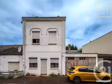 maison à fort potentiel – 3 chambres + grenier aménageable + grand garage