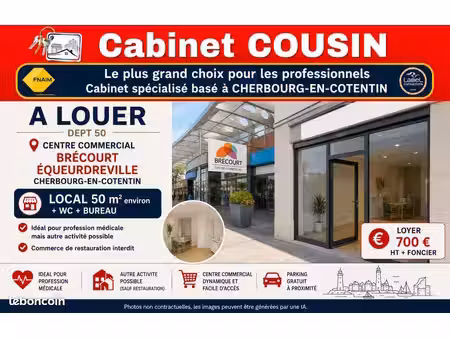 local bureaux 50 m²