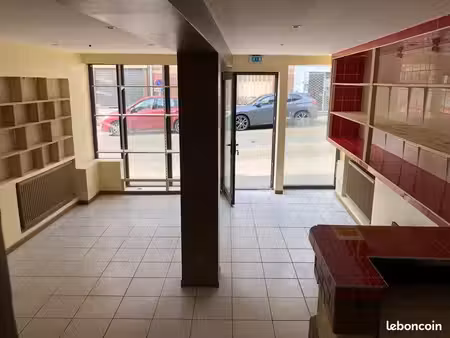 mur commercial loué