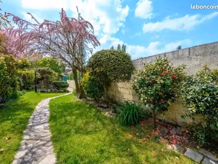 maison 3 pièces 85 m² – valenciennes secteur hôpital – jardin arboré