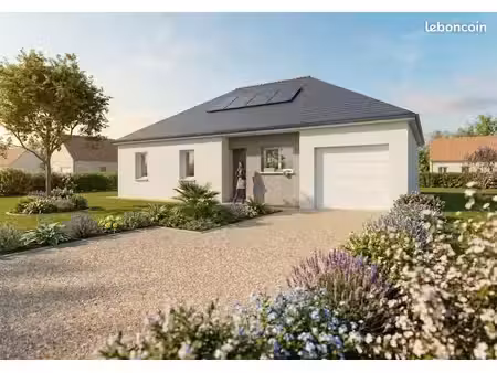 projet de construction d'une maison 81 m² avec terrain à villiers-charlemagne (53)