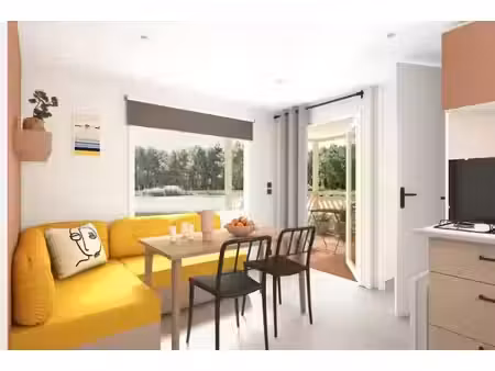 vente chalet 3 pièces 25 m² à la tranche-sur-mer (85360)  23 400 €