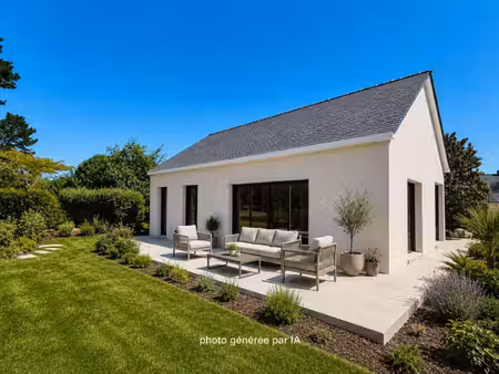 pontchâteau – maison de plain-pied – 123 m² – 3 chambres – hors lotissement