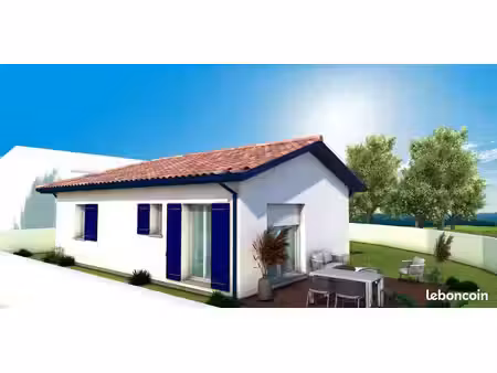 projet de construction d'une maison 78 m² avec terrain à urt (64)