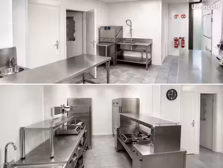 local commercial 55 m² + double garage