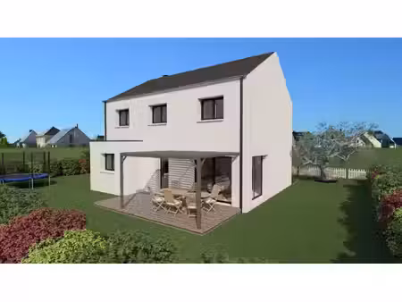terrain avec maison neuve à vendre