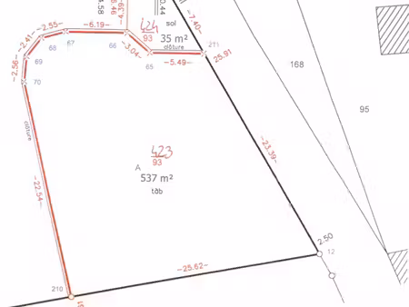 terrain constructible de 627m² à merxheim (68500)