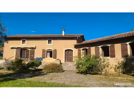 opportunité à saisir : grande maison au coeur du village de castelnau magnoac à fort poten