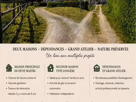 propriété 2 maisons 2 hectares