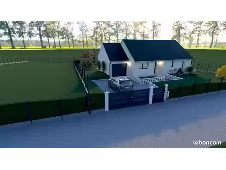 projet de construction d'une maison 76 m² avec terrain à neville (76)
