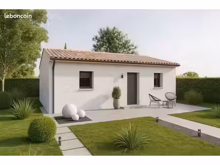 maison de 49.7 m² sur un terrain de 990 m² à l'absie en deux-sevres (79)