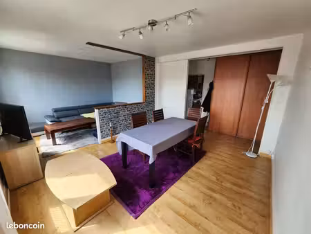 t3 meublé 62 7 m² – garage et cave – proche t4  métro et technopôle