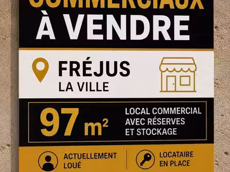 murs commerciaux à vendre