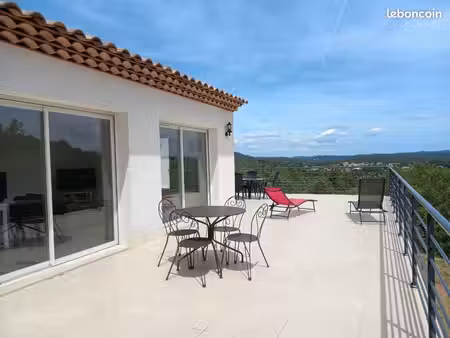 maison meublée 4 chs sur 4500m2
