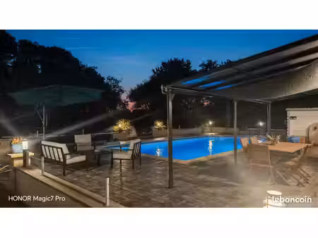 maison vendéenne piscine