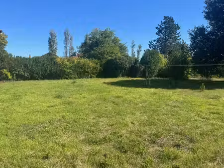 terrain constructible viabilisé à vendre