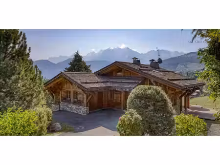 chalet avec terrasse combloux (74)