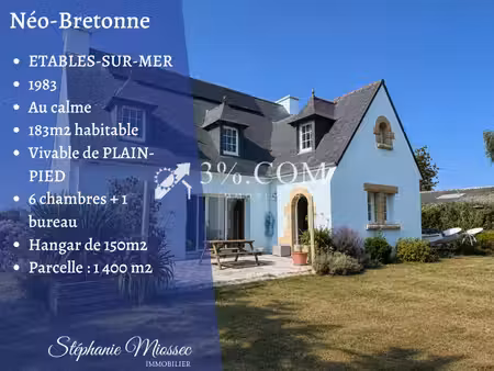 maison 183 m2 6 chambres hangar 150 m2 terrain env. 1