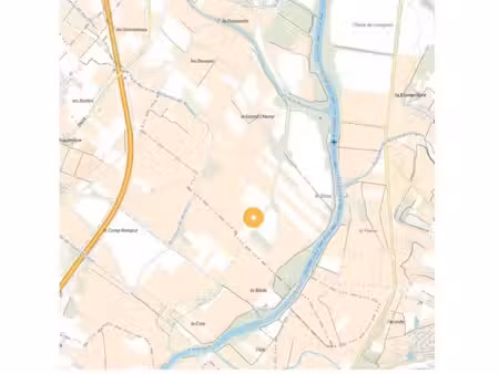 terrain à vendre cazouls d'herault 1600m2 3 200€