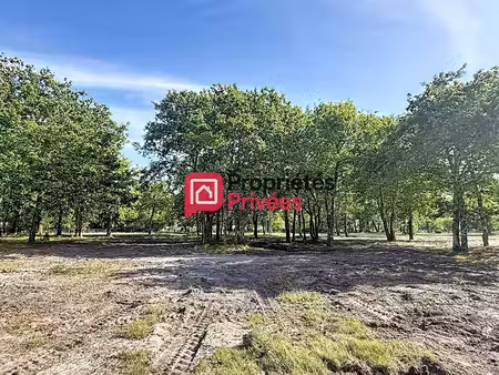 hourtin-port beau terrain viabilisé de 1 060 m² à proximité du lac