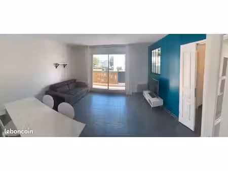 appartement t3 meublé 60m2- parking - loggia