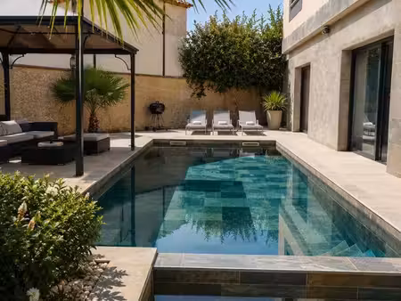 bail de mobilité  villa avec piscine privée entre montpellier & nîmes
