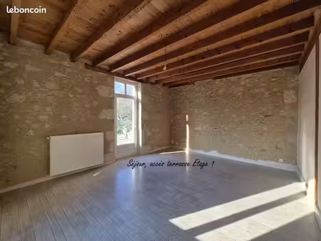 appartement t5 en duplex avec exterieur