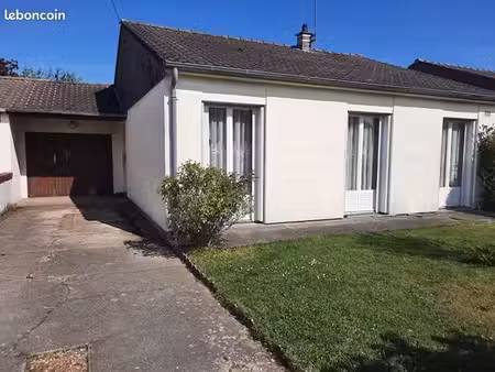 maison de plain-pied avec terrain et garage – aubigny-sur-nère (18700)