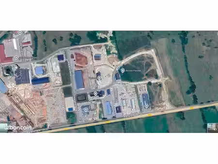 location terrain / surface de stockage