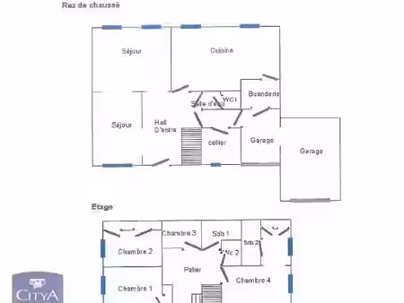 maison à louer 6 pièces 172.52 m² - saint-jean-le-blanc (45) - 1 576€
