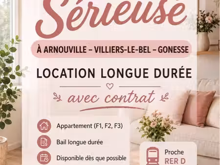 cherche loyer arnouville