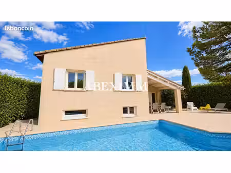 bourg-lès-valence–maison 4 chambres avec piscine et jardin-climatisation–secteur de l’arma