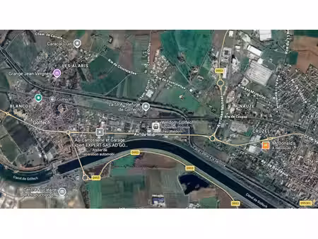 terrain constructible viabilisé à vendre