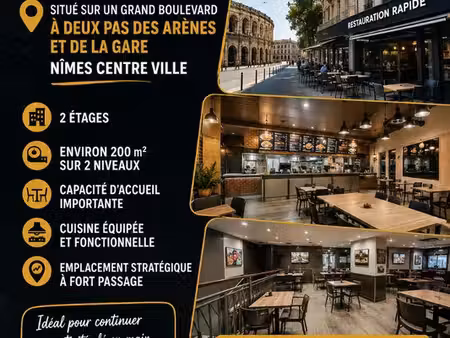 fonds de commerce restaurant