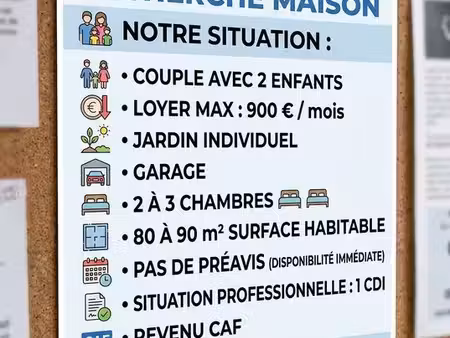 recherche maison urgente ales est les alentours