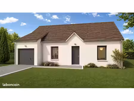 projet de construction d'une maison 90 m² avec terrain à yermenonville (28)