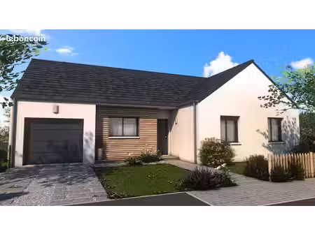 projet de construction d'une maison 90.23 m² avec terrain à dreux (28)