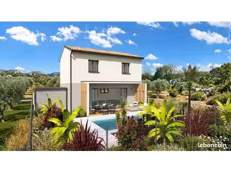 projet de construction d'une maison 82 m² avec terrain à laudun-l'ardoise (30)