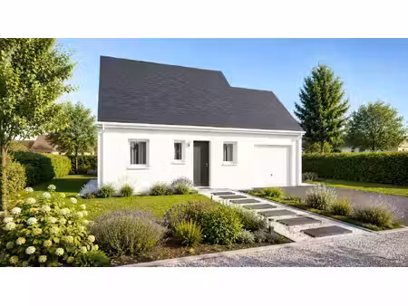 terrain avec maison neuve à vendre