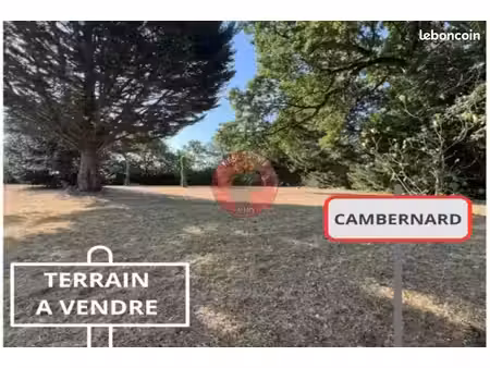 terrain 1 114 m² cambernard